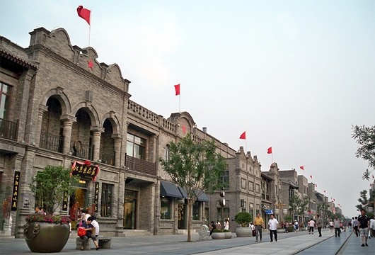 пешеходная улица в Пекине