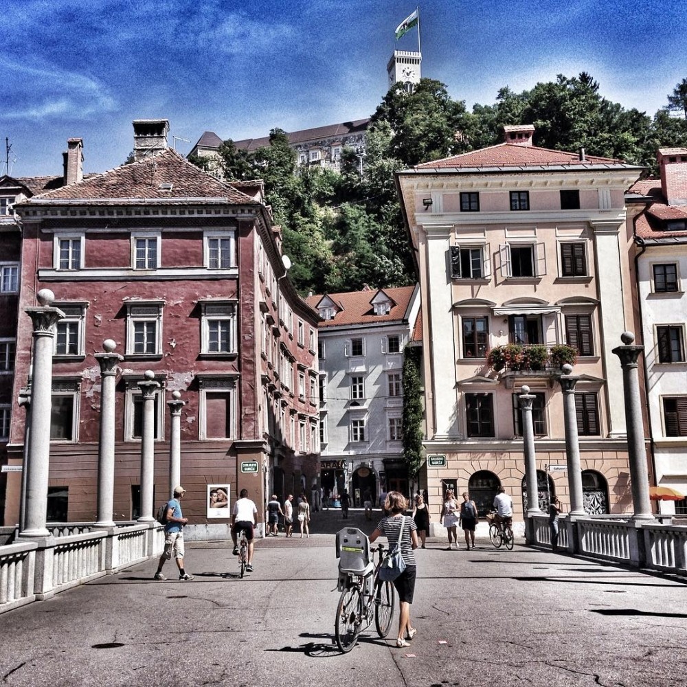 Старые улочки Любляны