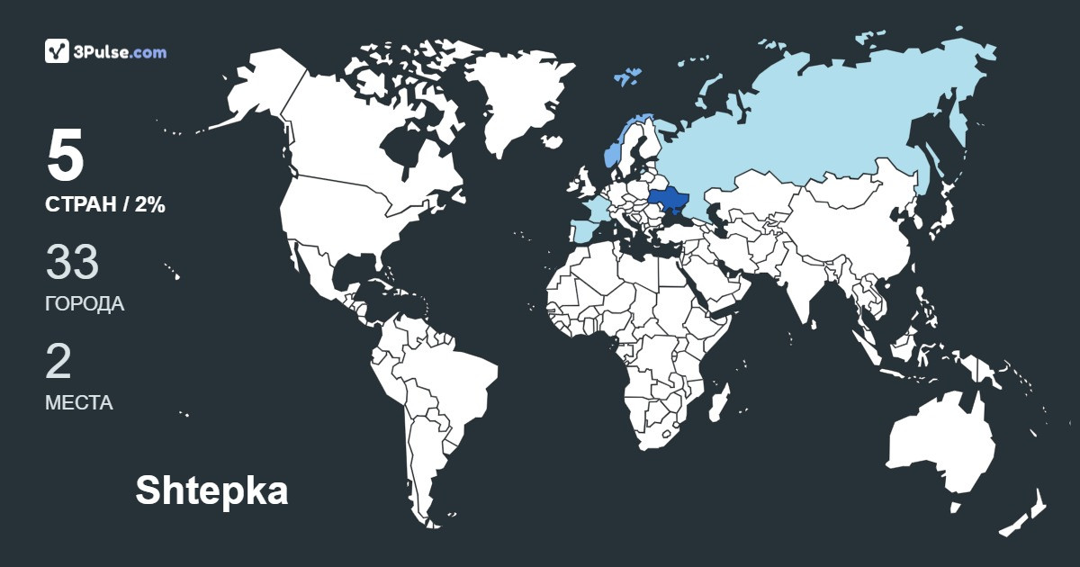 Изображение Карты путешествий Shtepka Igor