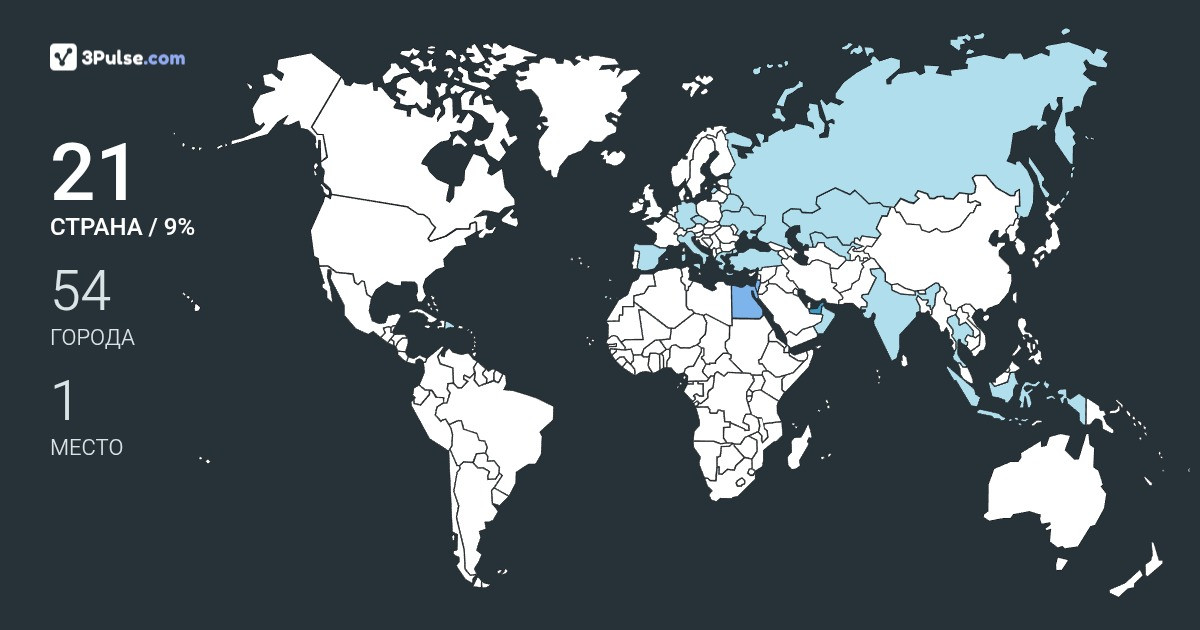 Изображение Карты путешествий RuslanIzofenko