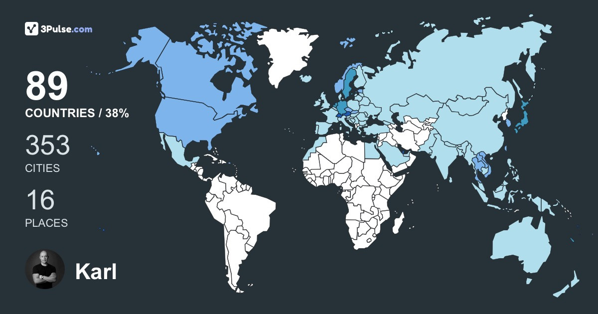 Изображение Карты путешествий Karl Kuffner