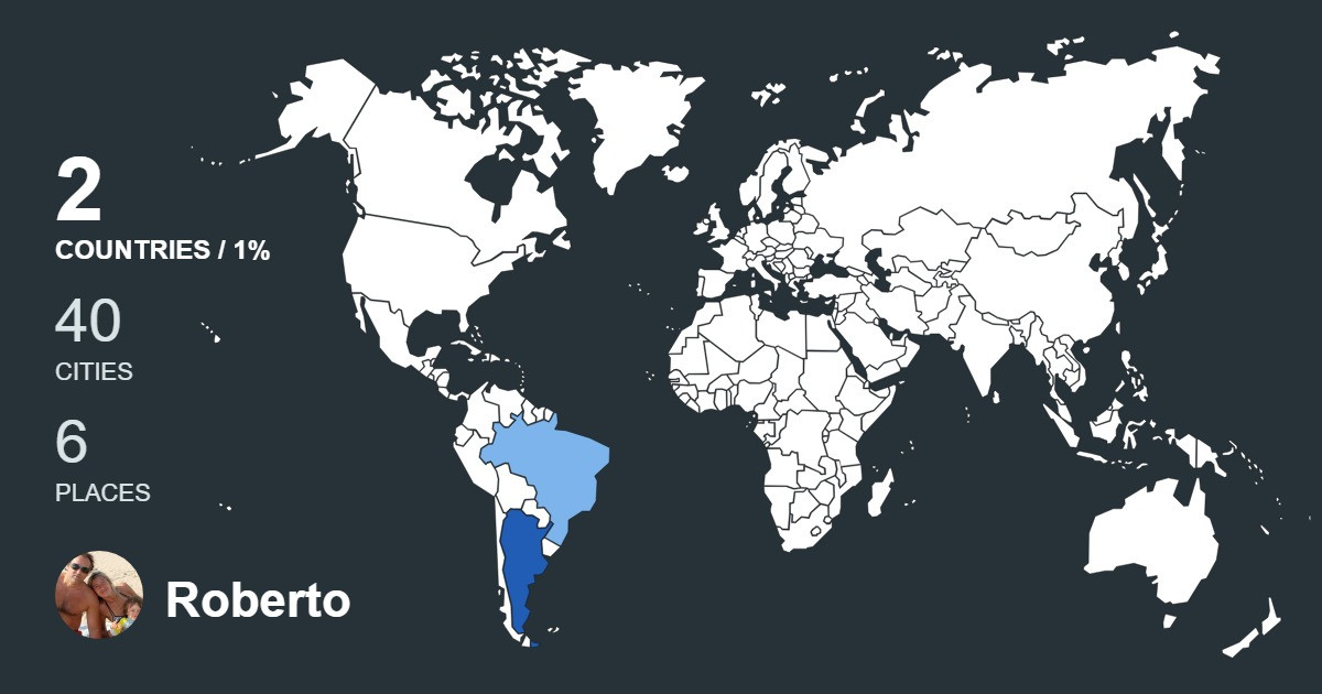 Изображение Карты путешествий Roberto Camblor