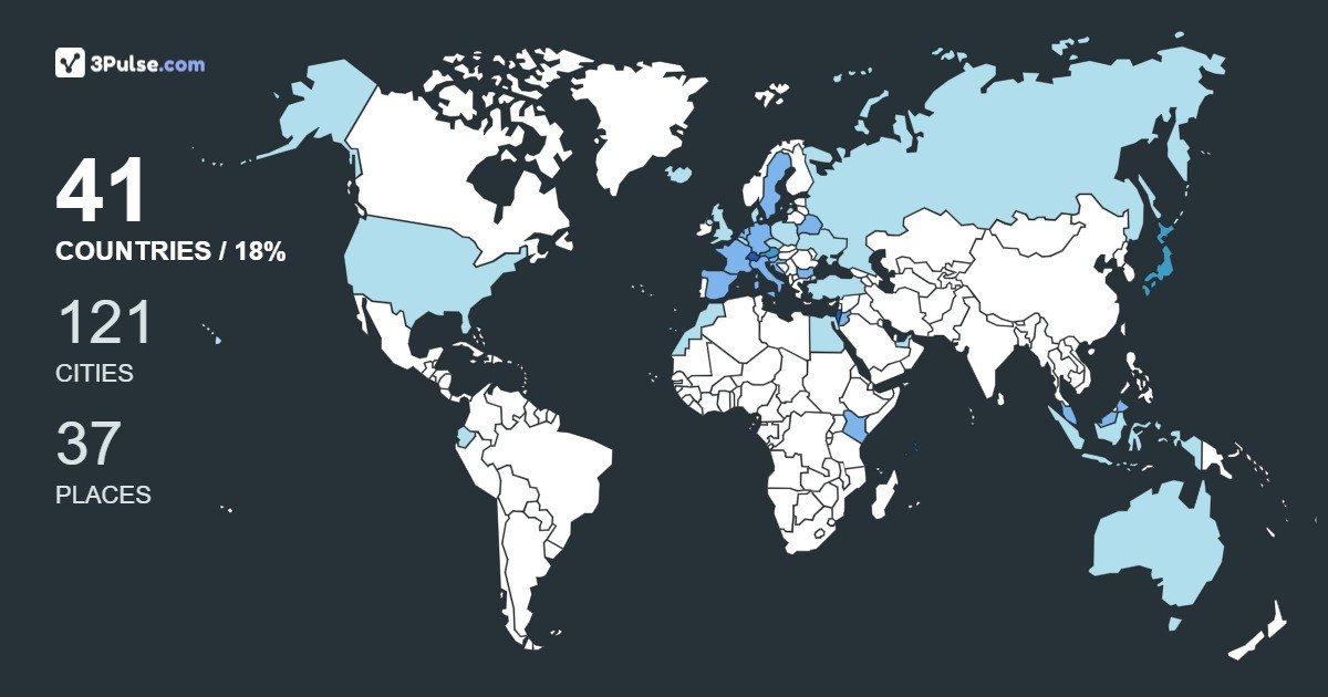 Изображение Карты путешествий Sasharb