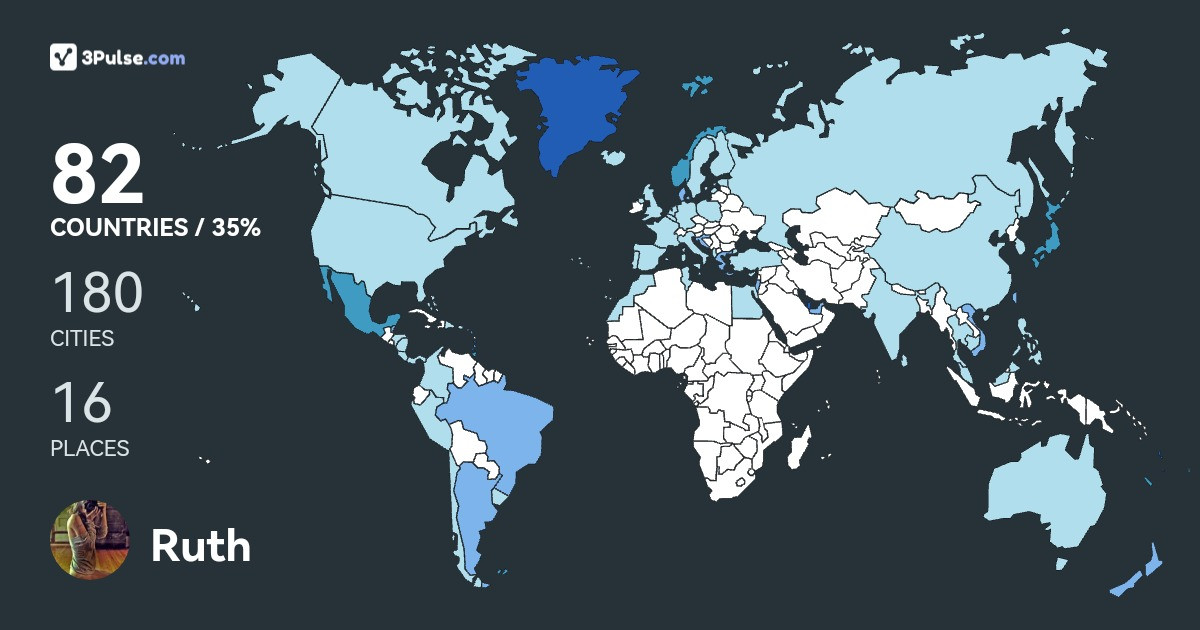 Ruth Limn's Travel Map Image