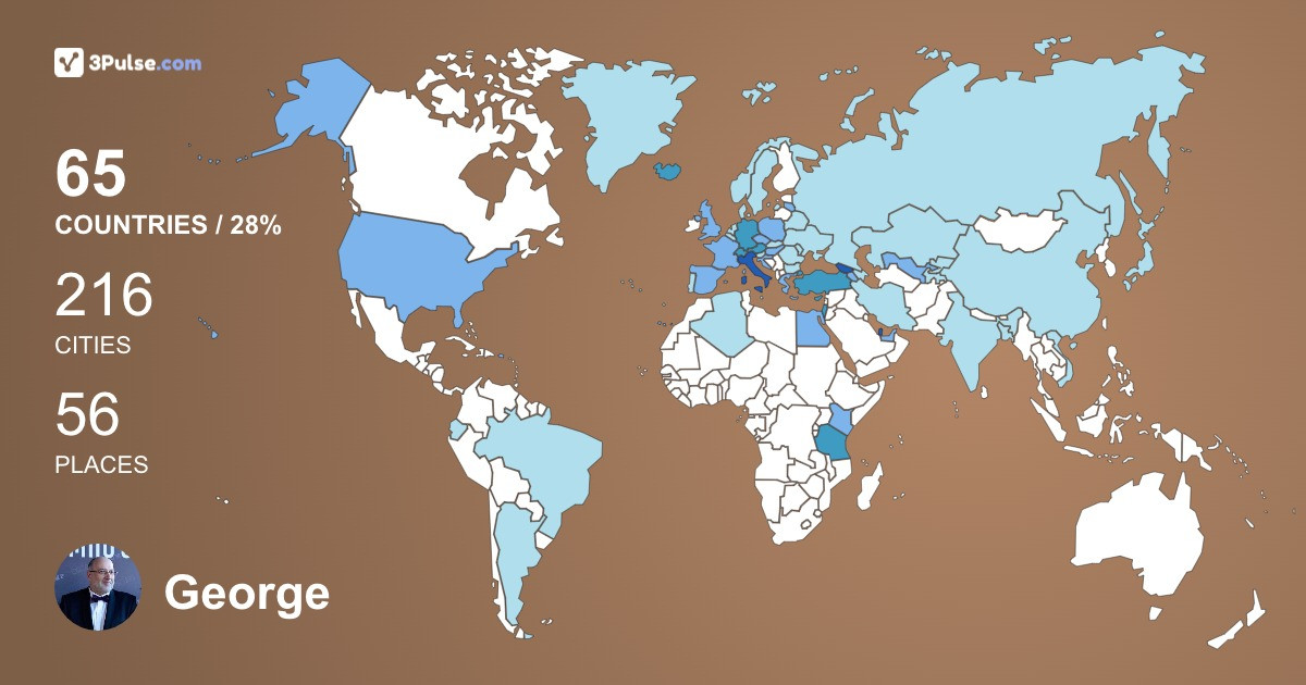 Изображение Карты путешествий George Antadze