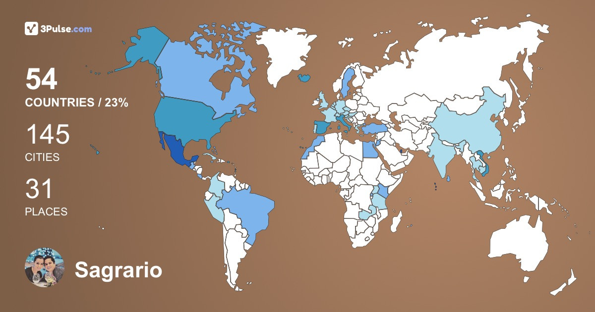 Изображение Карты путешествий Sagrario Torija