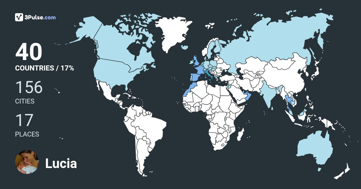 Изображение Карты путешествий Lucia Bordonaro