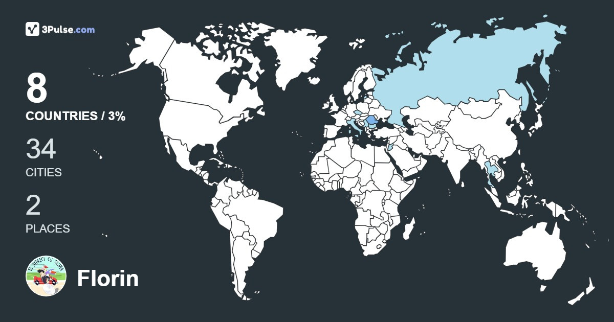 Изображение Карты путешествий Florin Radu