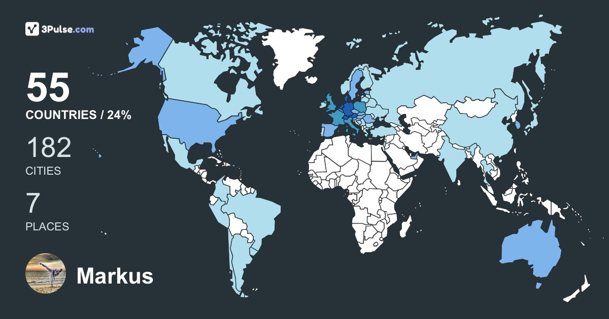 Изображение Карты путешествий Markus Lempsch