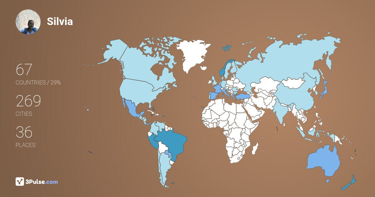Изображение Карты путешествий Silvia Porfirio