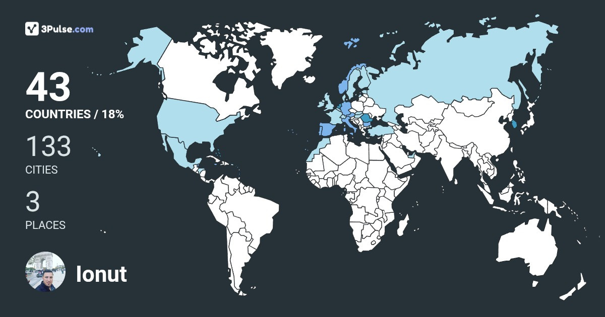 Изображение Карты путешествий Ionut Zica