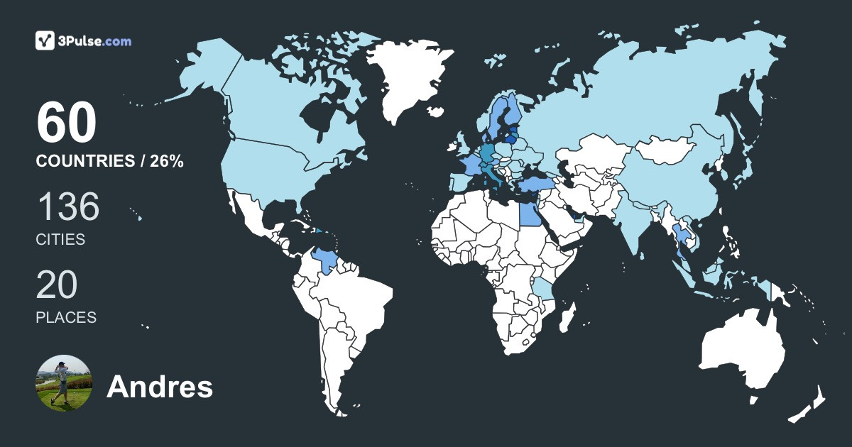 Изображение Карты путешествий Andres Pukspuu