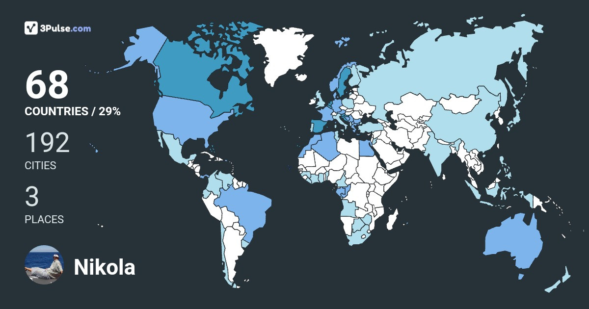 Изображение Карты путешествий Nikola Badari