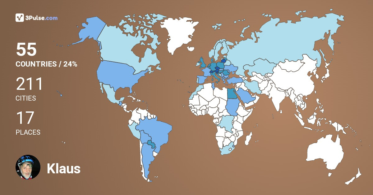 Изображение Карты путешествий Klaus Renoldner
