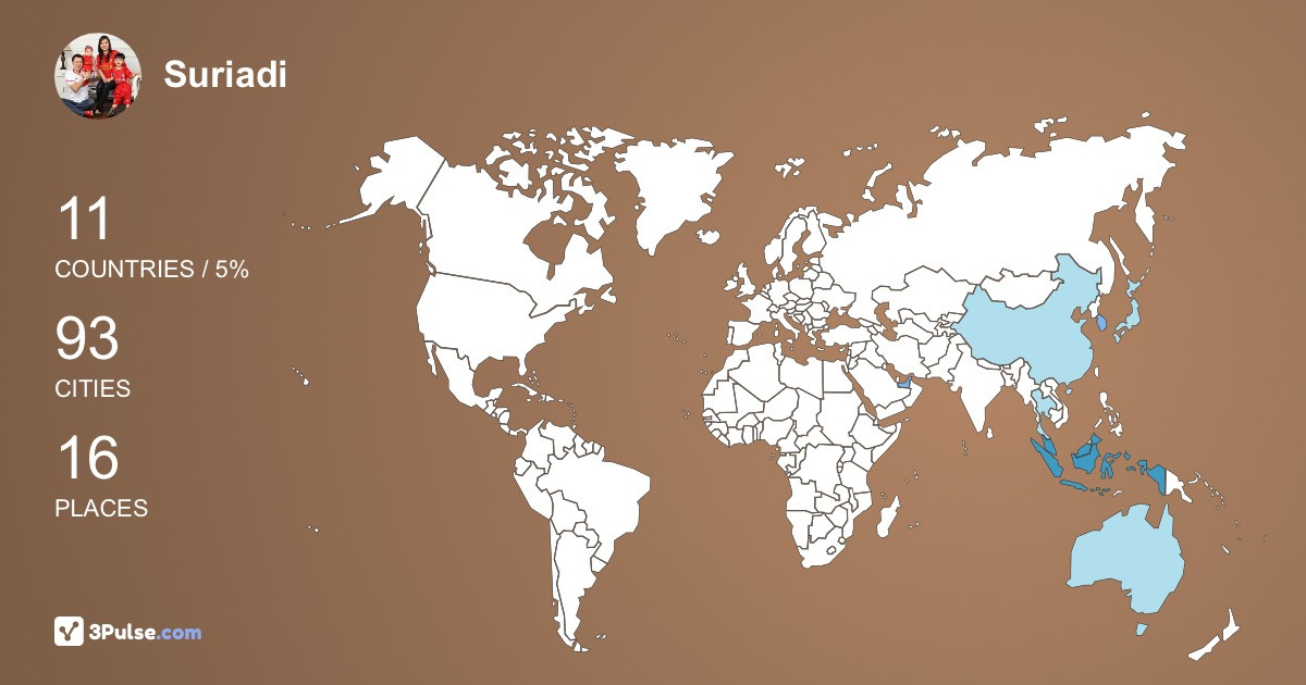 Изображение Карты путешествий Suriadi Lau