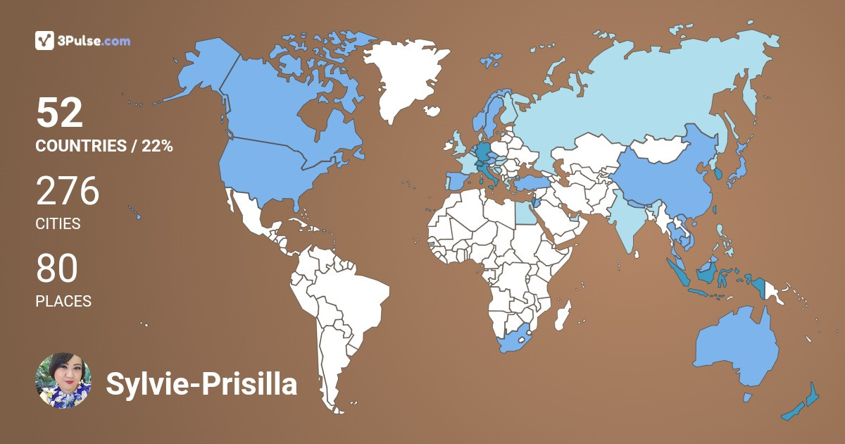 Изображение Карты путешествий Sylvie-Prisilla Hermawan
