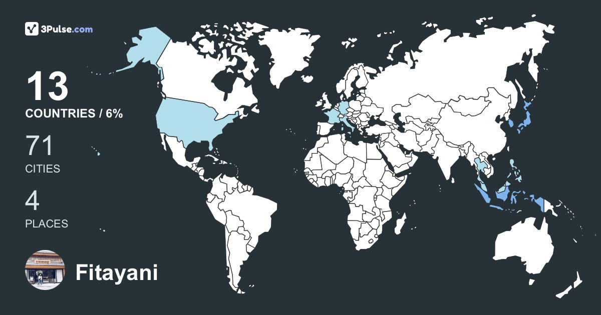 Изображение Карты путешествий Fitayani Pradani