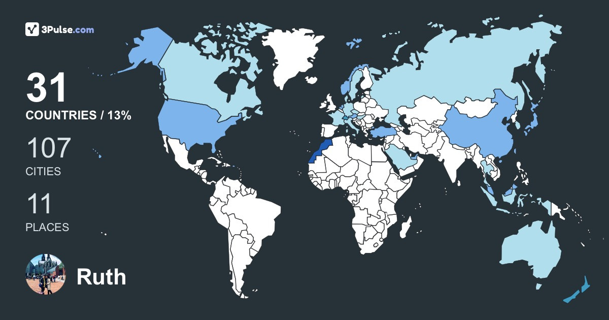 Изображение Карты путешествий Ruth Renata