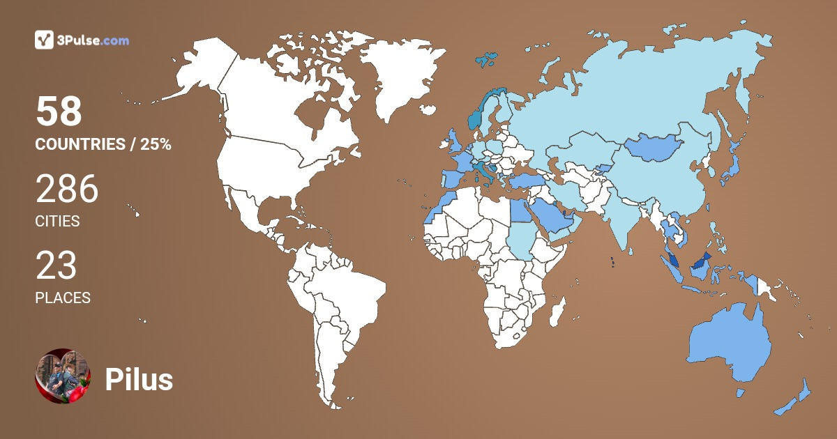 Изображение Карты путешествий Pilus Yunus