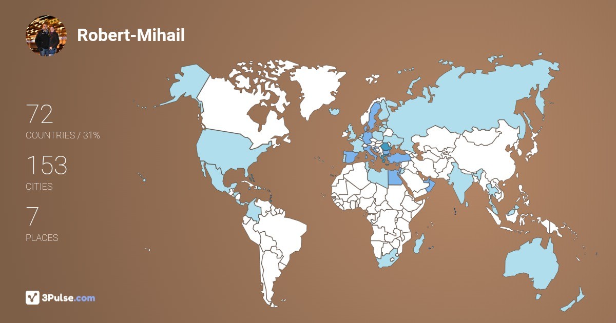 Изображение Карты путешествий Robert-Mihail Guzu-Buiac
