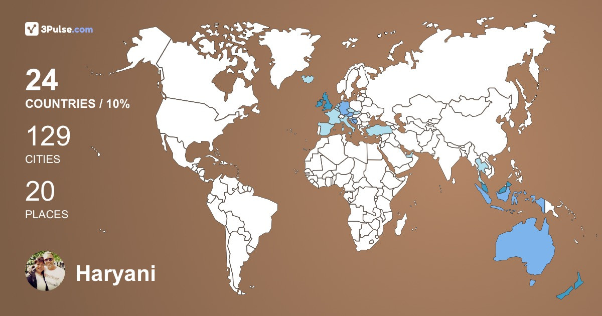 Haryani Omar's Travel Map Image
