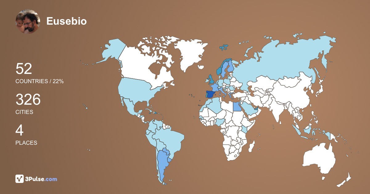 Изображение Карты путешествий Eusebio Moratilla