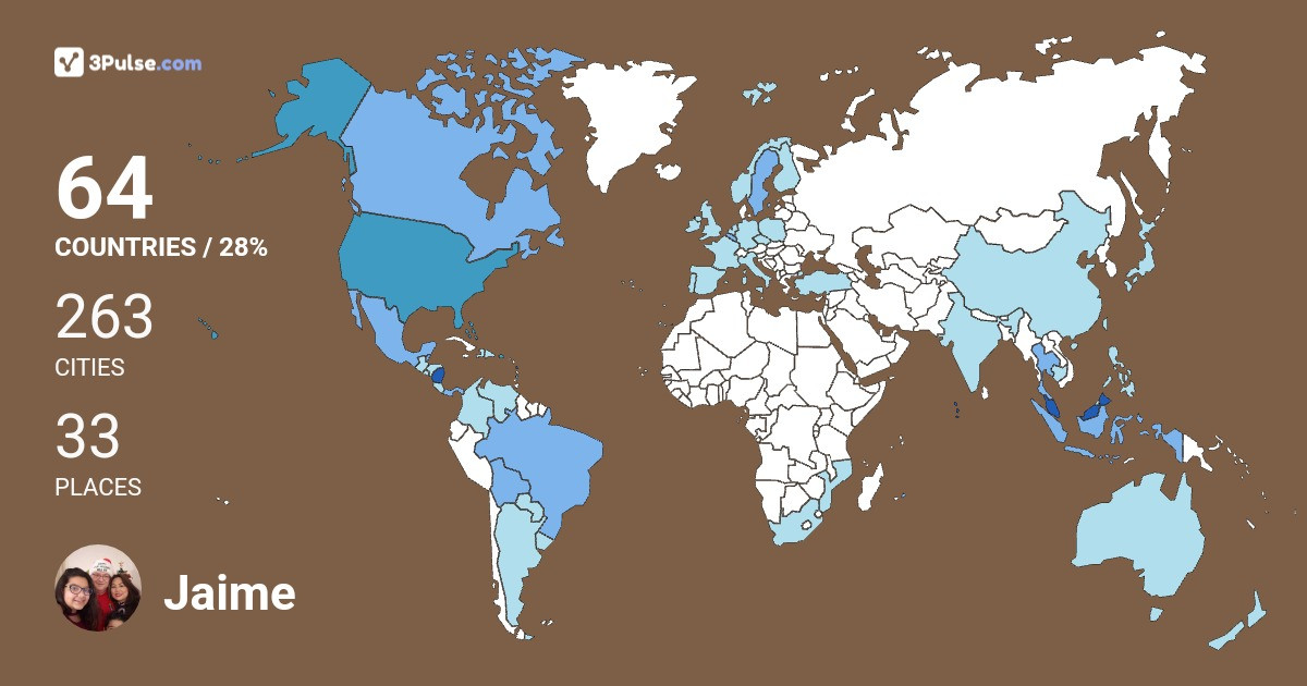 Изображение Карты путешествий Jaime Castillo