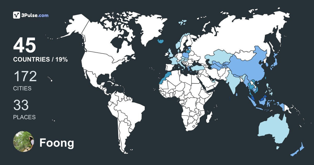Изображение Карты путешествий Foong Lai
