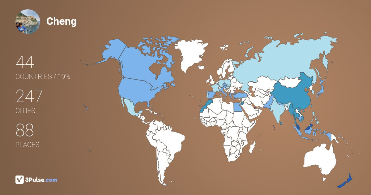 Изображение Карты путешествий Cheng Yong
