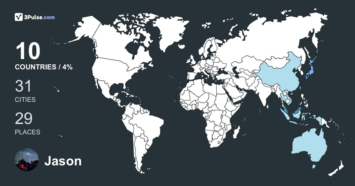 Изображение Карты путешествий Jason Mak