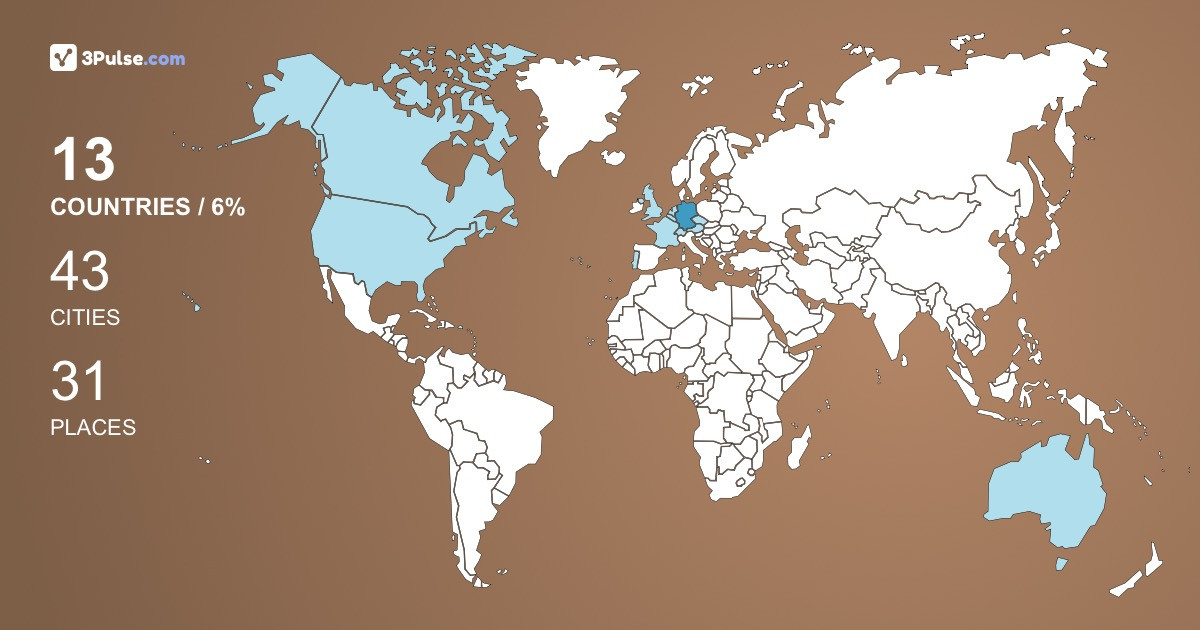 luisa's Travel Map Image