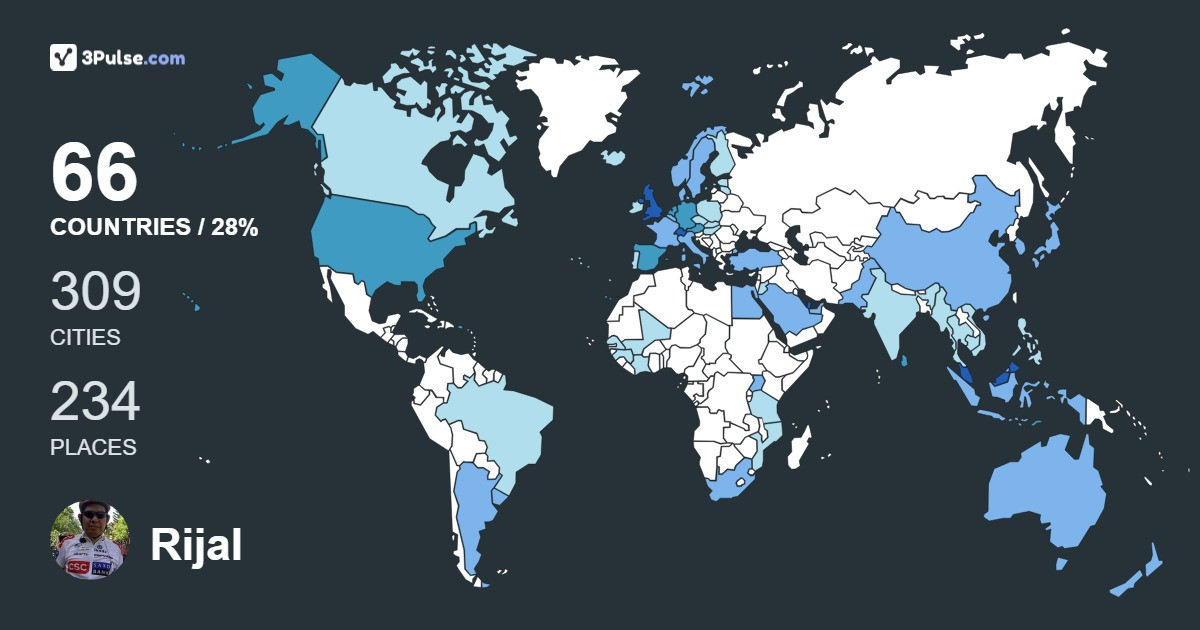 Изображение Карты путешествий Rijal Salleh