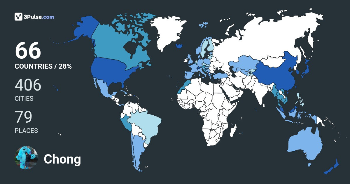 Изображение Карты путешествий Chong LaiFun