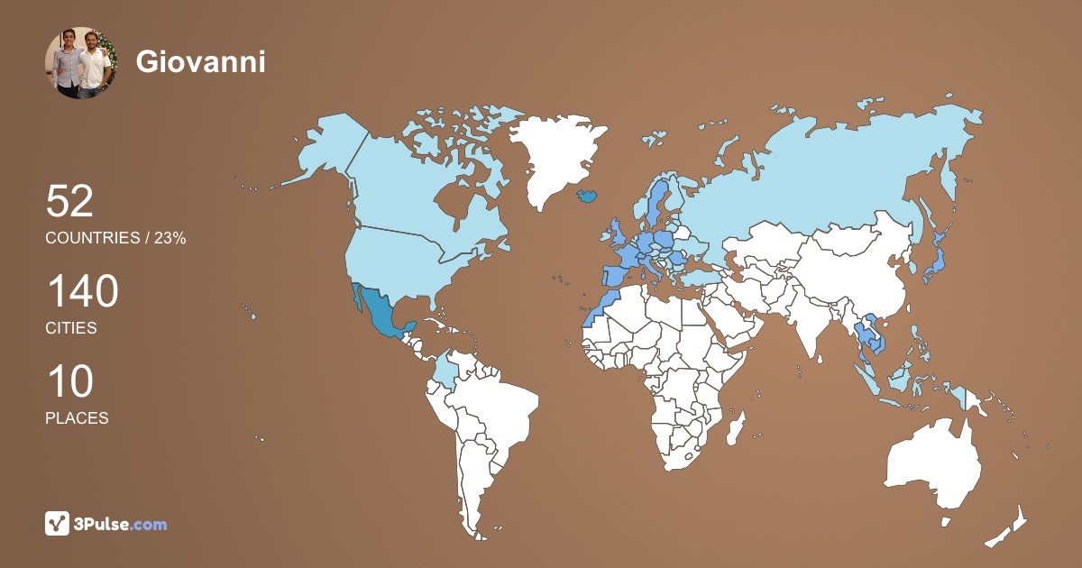 Изображение Карты путешествий Giovanni Ghezzi