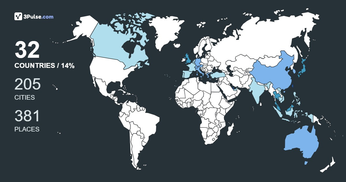 Изображение Карты путешествий yapkokwah