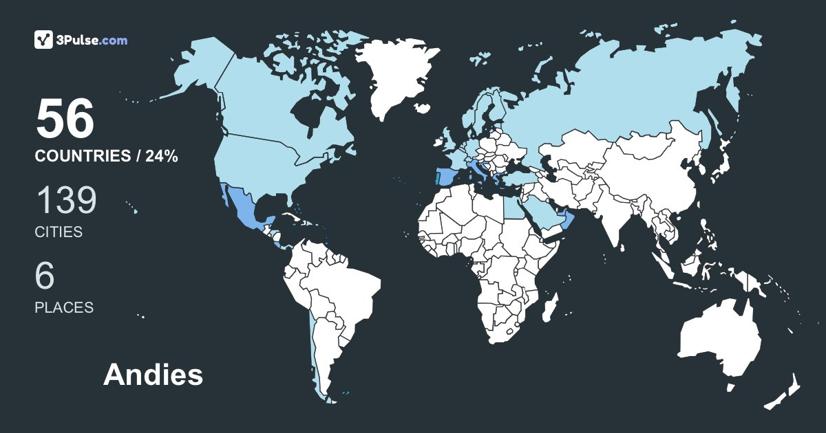Изображение Карты путешествий Andies Beltran