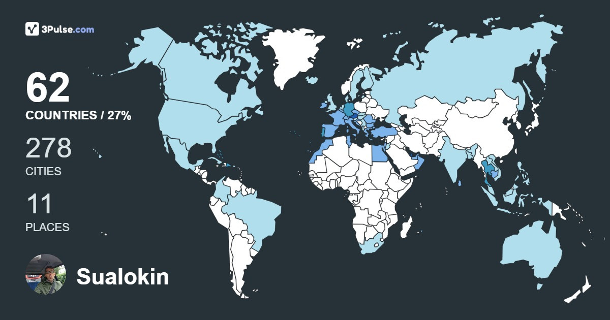Изображение Карты путешествий Sualokin HariCho