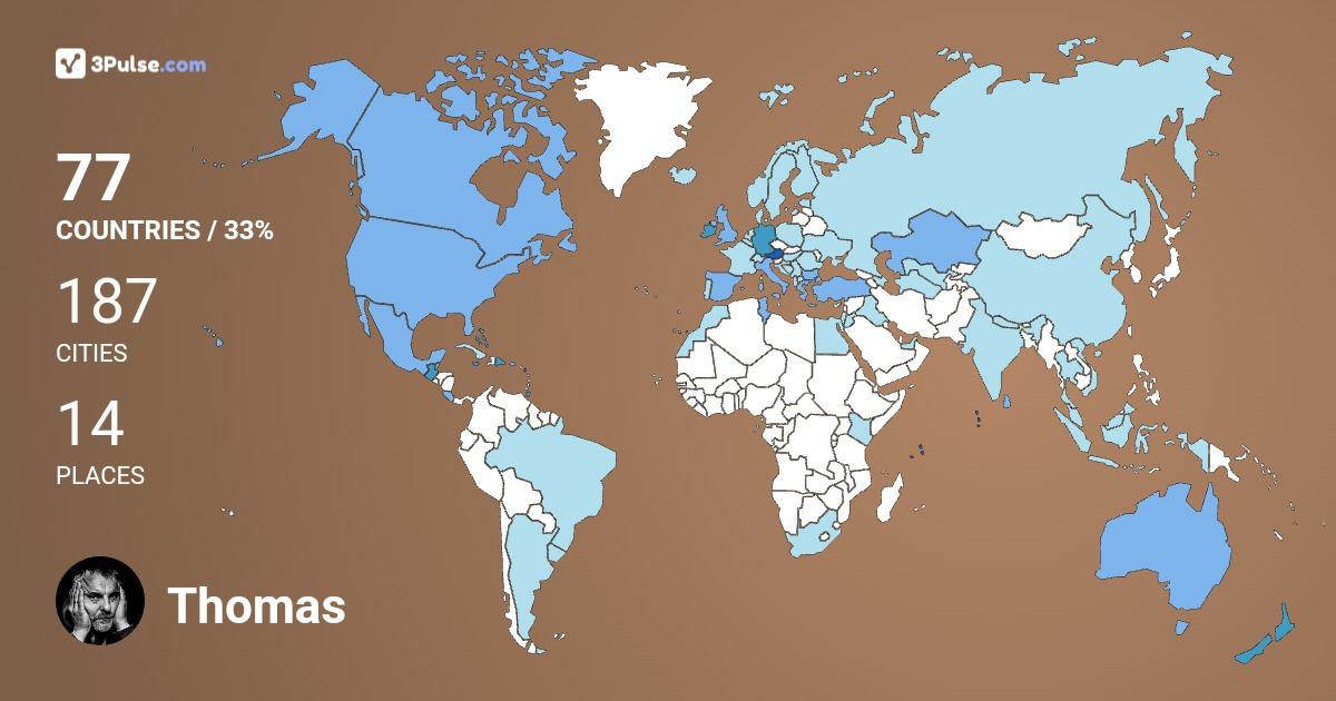 Изображение Карты путешествий Thomas Schtzl