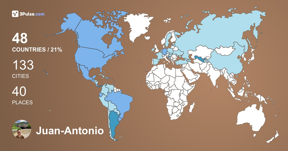 Изображение Карты путешествий Juan-Antonio Lezcano