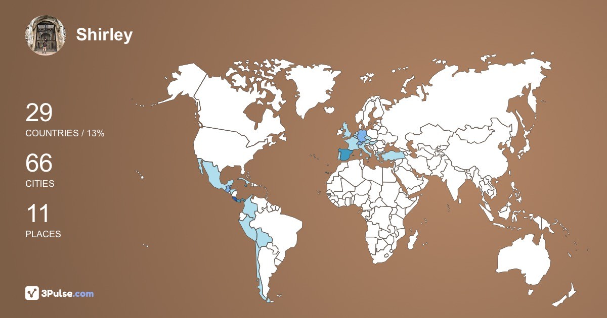 Изображение Карты путешествий Shirley Camacho