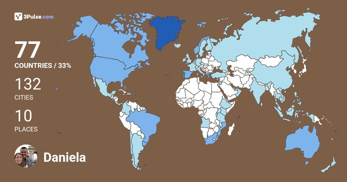 Изображение Карты путешествий Daniela Silva