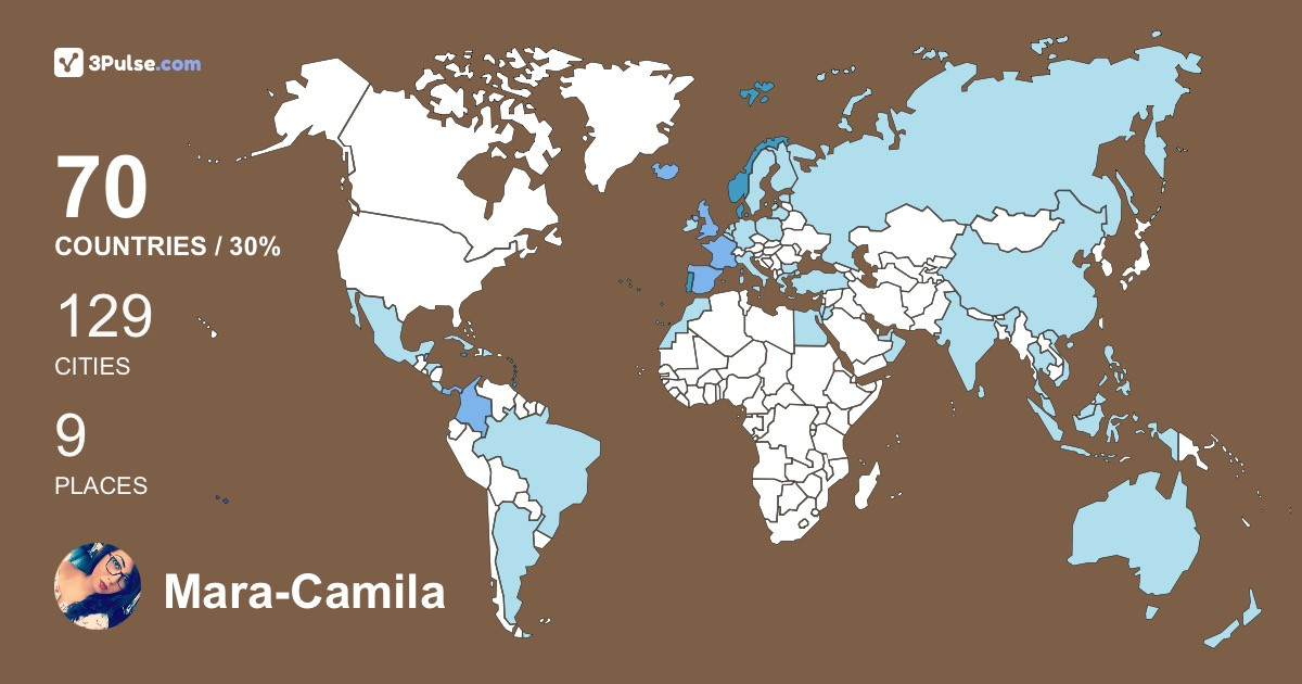 Изображение Карты путешествий Mara-Camila Milln-P