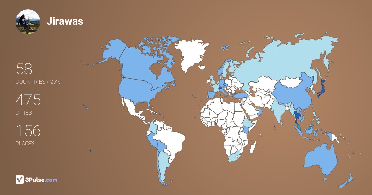 Изображение Карты путешествий Jirawas Kamonsree