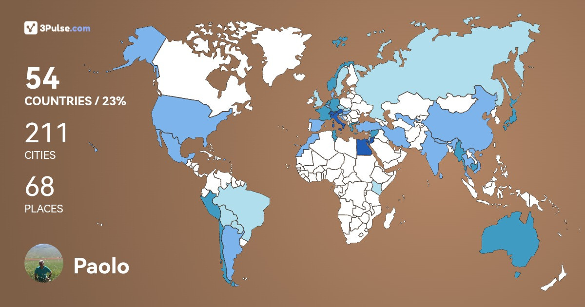 Изображение Карты путешествий Paolo Aterelli