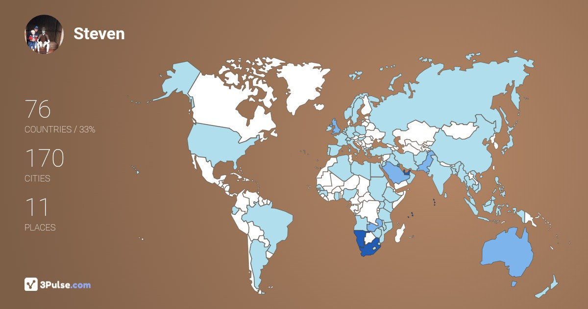 Изображение Карты путешествий Steven Green