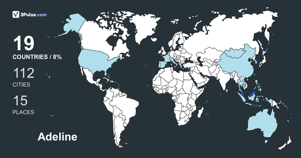 Изображение Карты путешествий Adeline Chua-JJ
