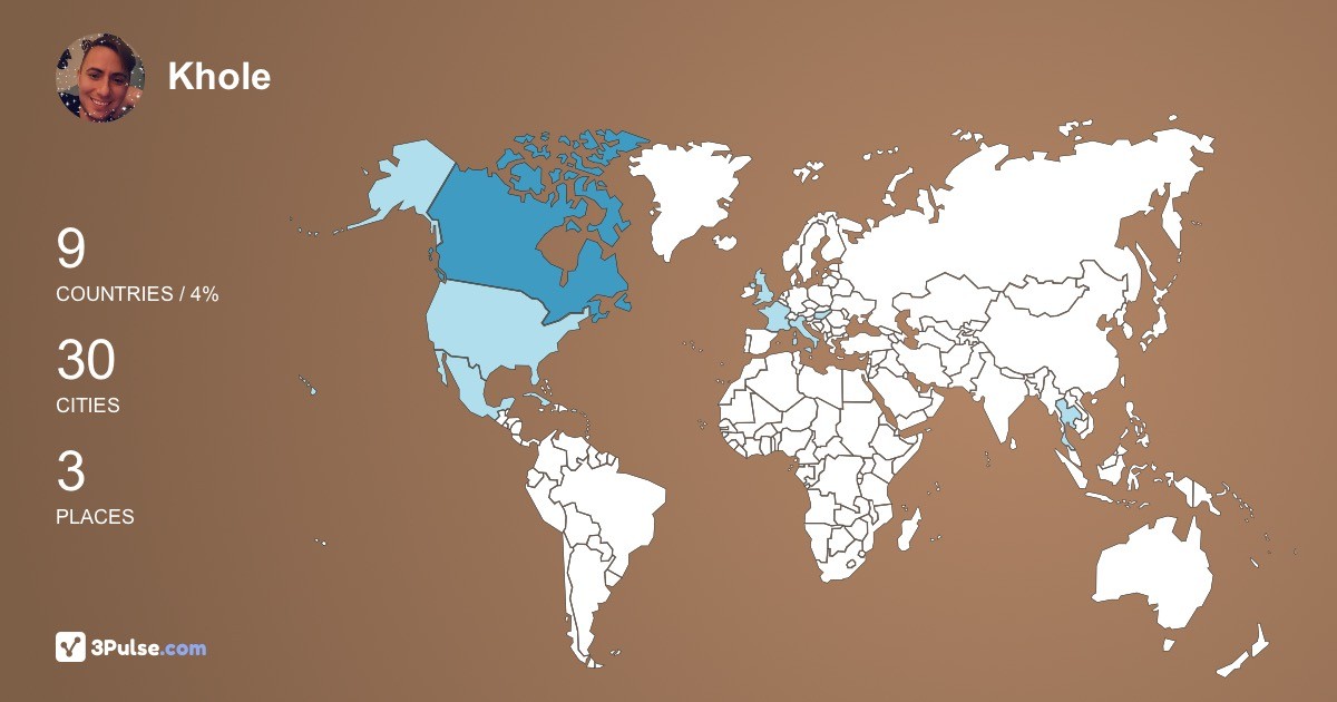 Изображение Карты путешествий Khole Dube