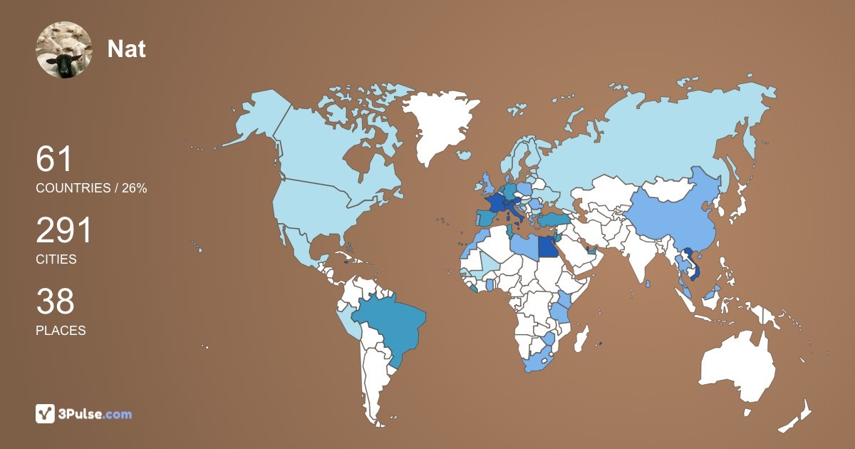Изображение Карты путешествий Nat Tab