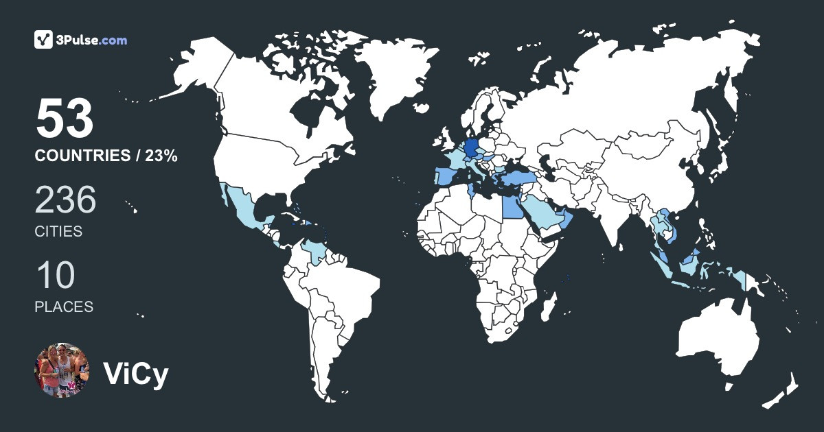 Изображение Карты путешествий ViCy Zimmermann