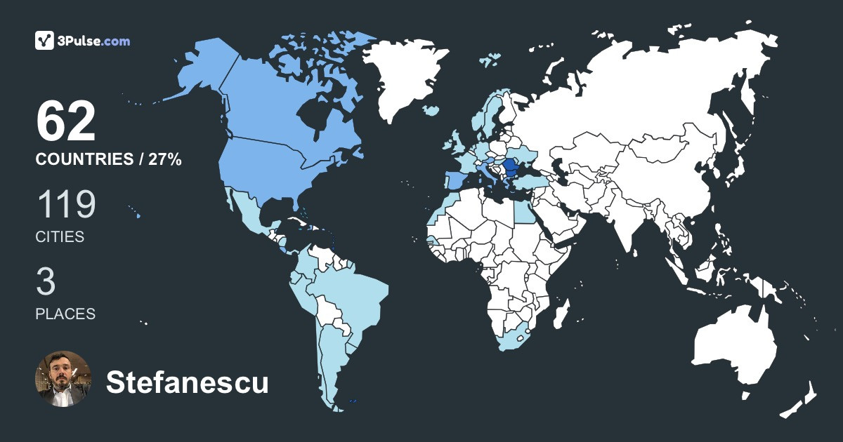 Изображение Карты путешествий Stefanescu Iosif